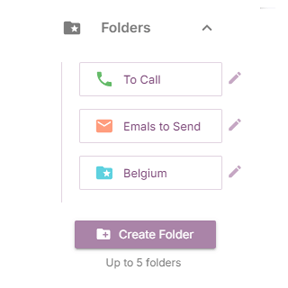 Add wine distributors and importers to folders