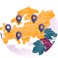 Icon representing wine importers